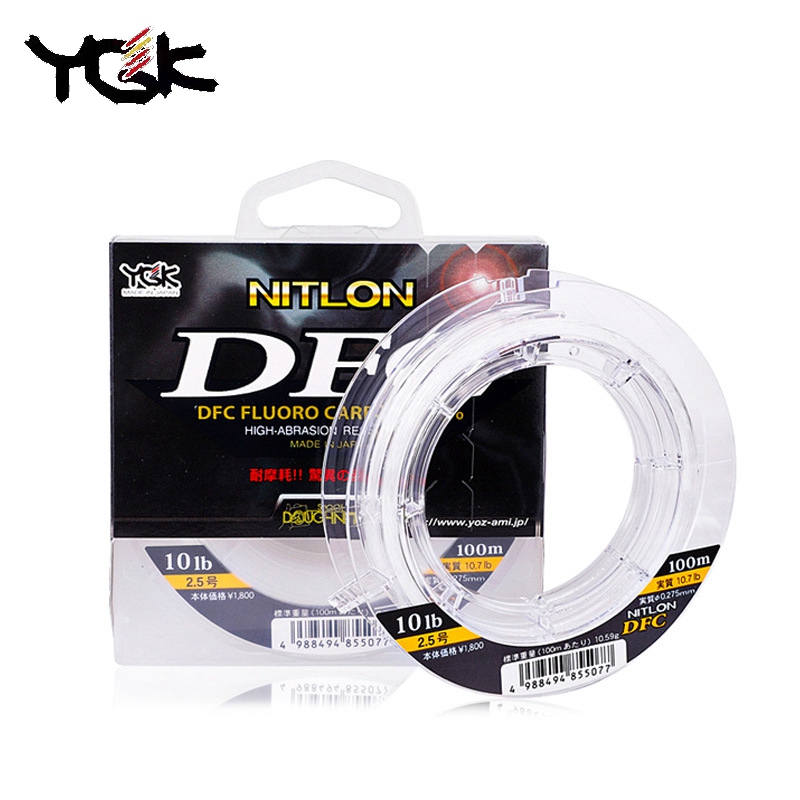 Fluorocarbon Line - สายคาร์บอน YGK Original DFC สำหรับตกปลา สายตกปลา