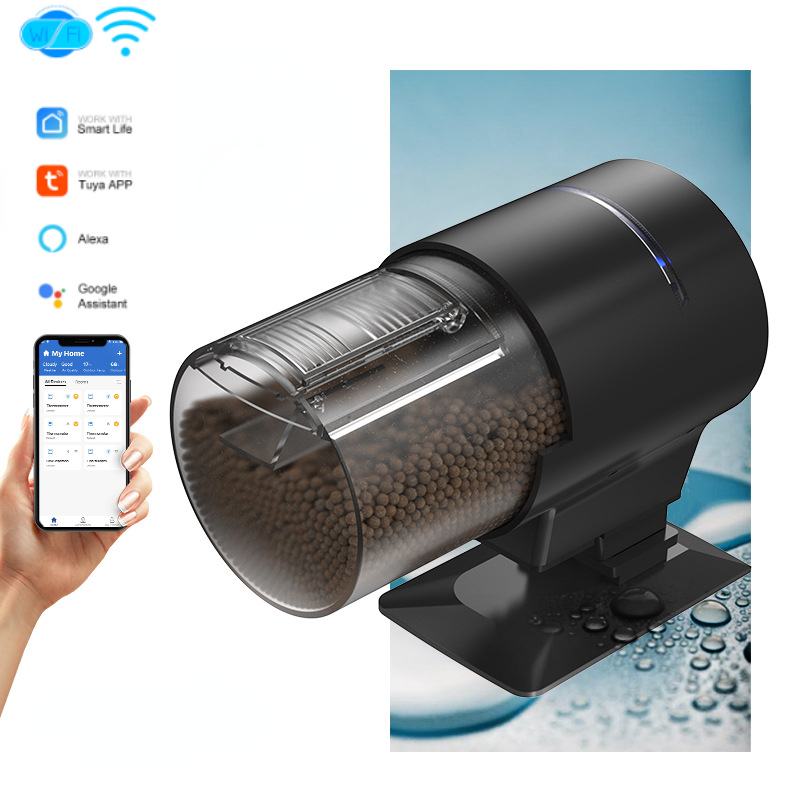 Fishing Line Dispenser - เครื่องป้อนปลาอัตโนมัติ Wi-Fi เครื่องจ่ายอาหารรุ่นที่ 2 รีโมทคอนโทรลระยะไกลพร้อมตัวจับเวลานับถอยหลัง