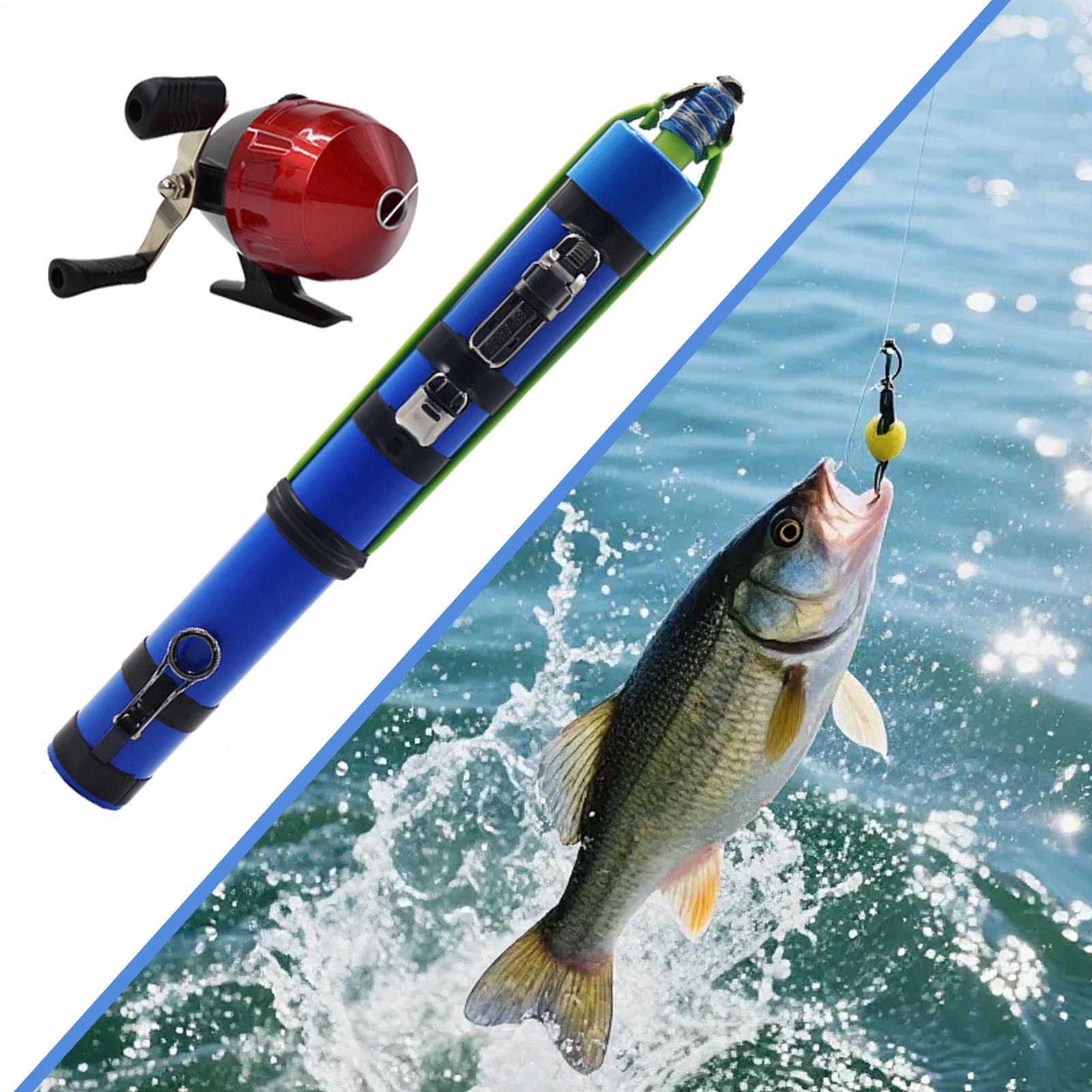 Fishing Line Spooler - คันเบ็ดแบบหนังสติ๊ก ดีไซน์กะทัดรัด พร้อมรอก คันยิงปลา สำหรับการเดินทาง ตกปลาแบส