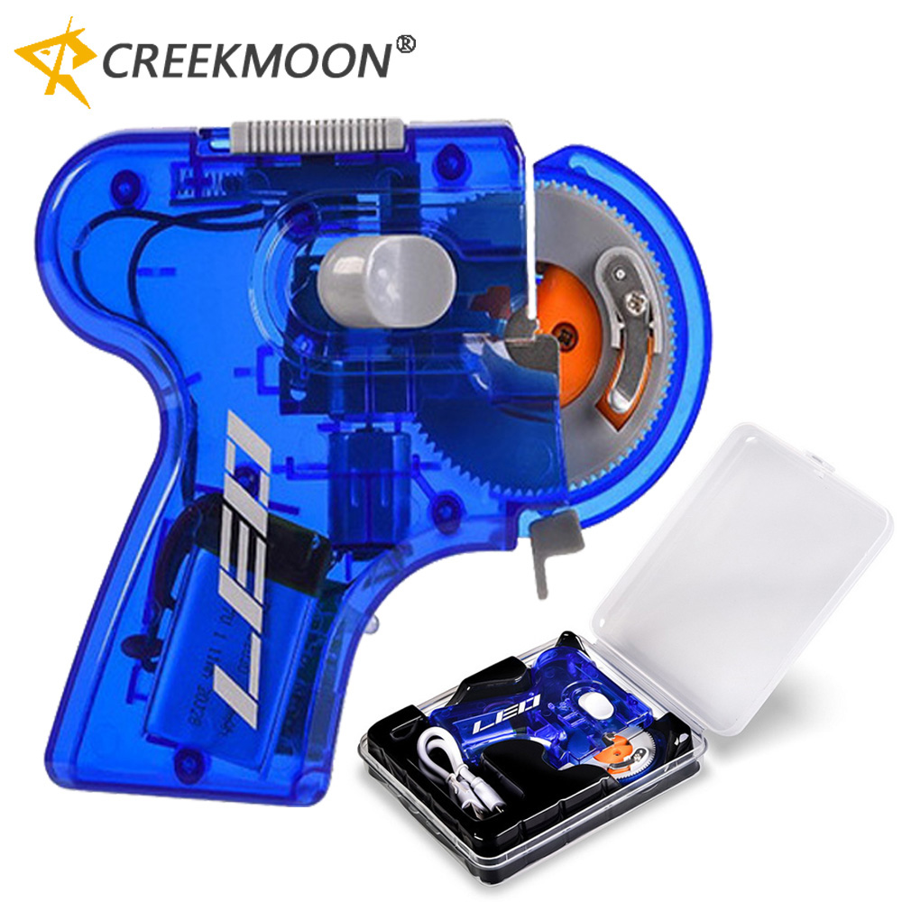 Fishing Line Winder - เครื่องผูกสายเบ็ดตกปลาอัตโนมัติแบบไฟฟ้า ชาร์จผ่าน USB ความจุแบตเตอรี่ 300mAH อุปกรณ์ผูกสายเบ็ดขนาดเล็ก