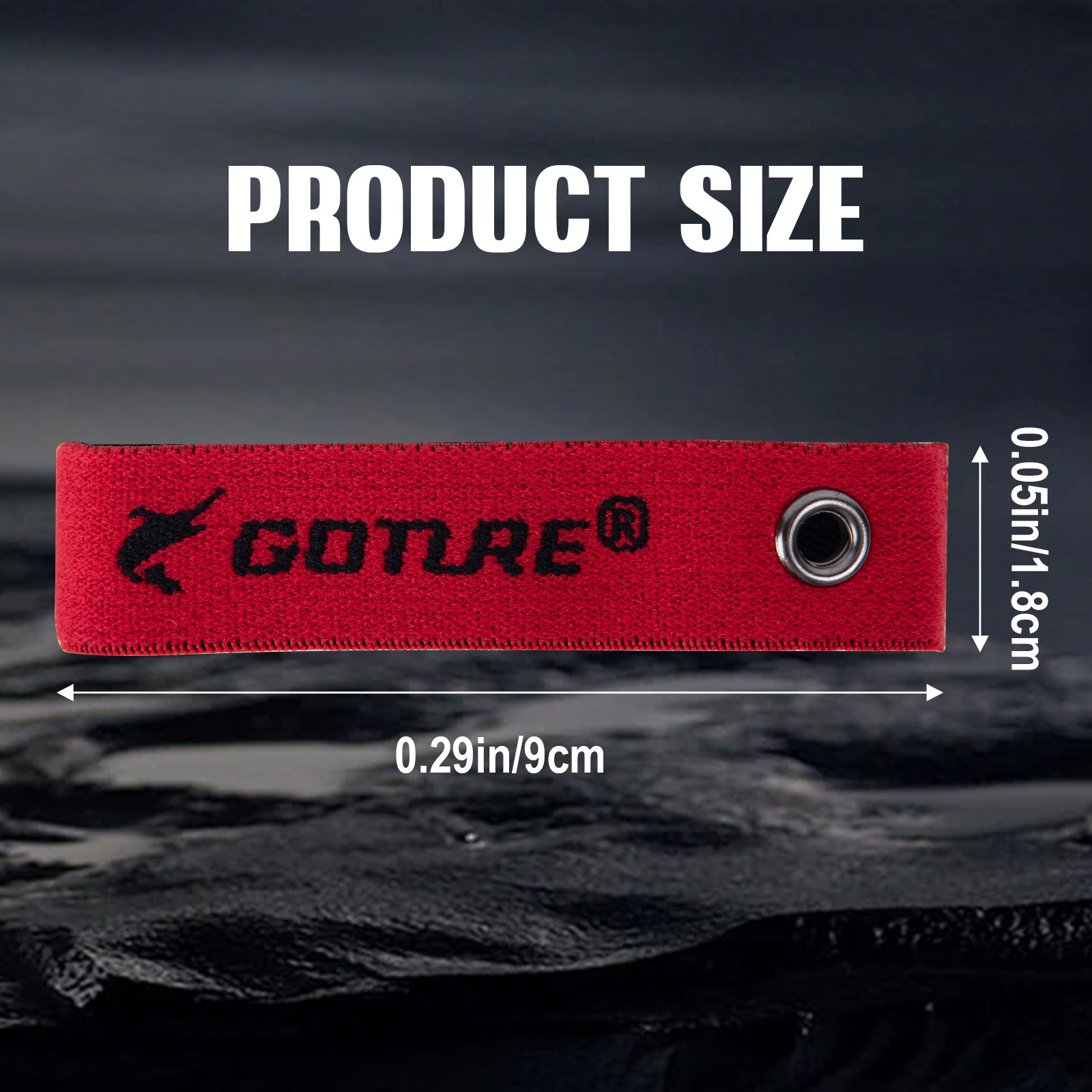 Fishing Line Dispenser - สายรัดสายเอ็นตกปลา Goture สายรัดยืดหยุ่นสูง เหมาะสำหรับทุกม้วนสายเอ็น พร้อมห่วงร้อยสาย สำหรับการจ่ายสายเอ็นอย่างรวดเร็ว