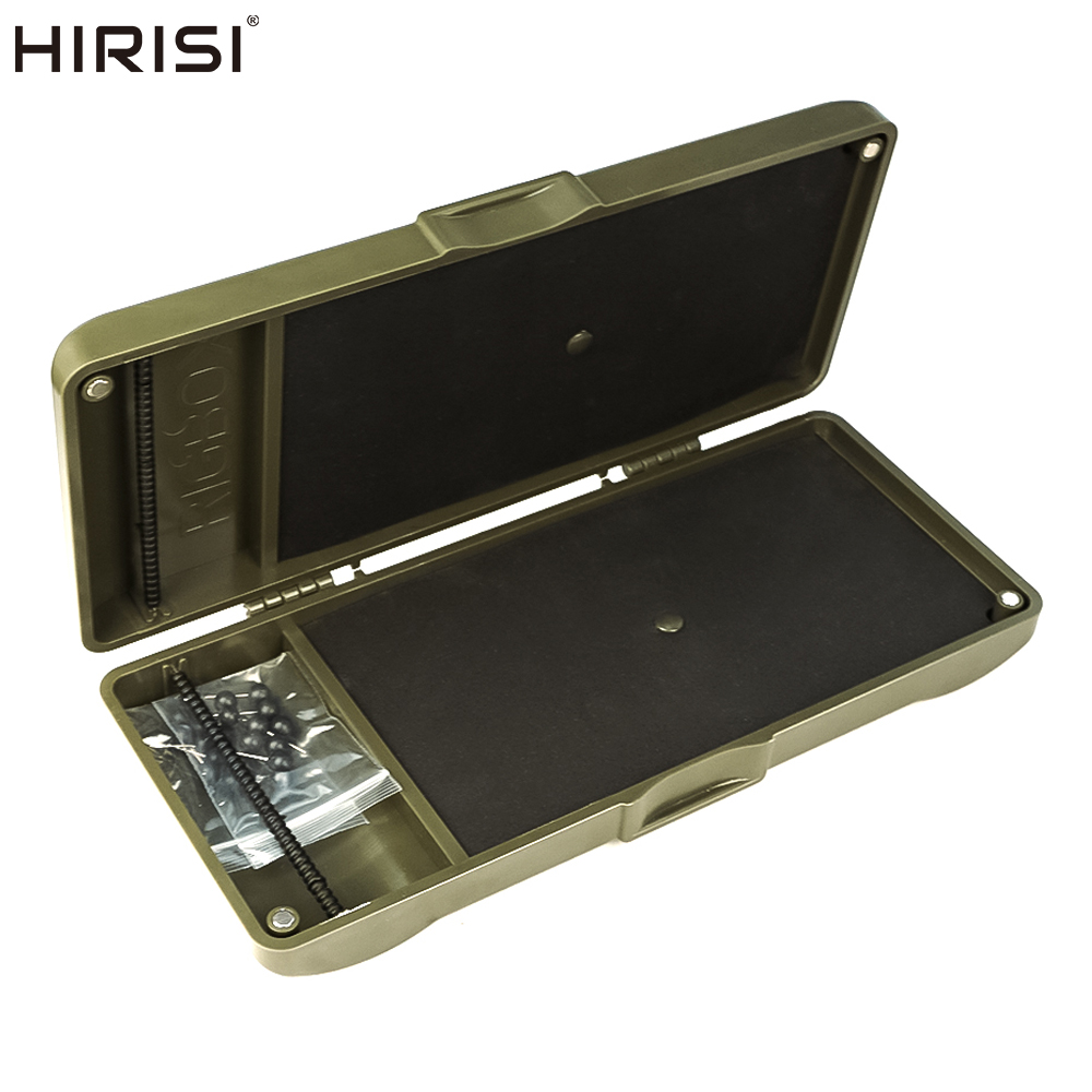 Fishing Line Box - Hirisi ปลาคาร์พตกปลา Hook Link RIG กระเป๋าสตางค์
