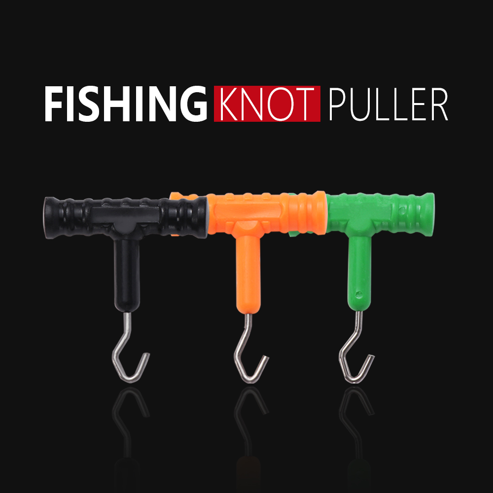 Fishing Line Winder - 3PCS ABS + สแตนเลสสตีลเรียบ Knot ตะขอปลาคาร์พปลา