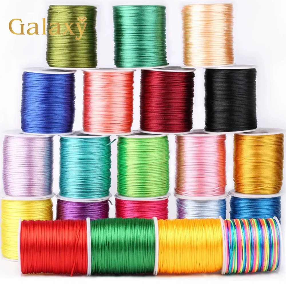 Braided Line - 100 M/ม้วน 1.5/2/2.5/3 มม.สายไนลอนเชือกจีน Knotting Rattail