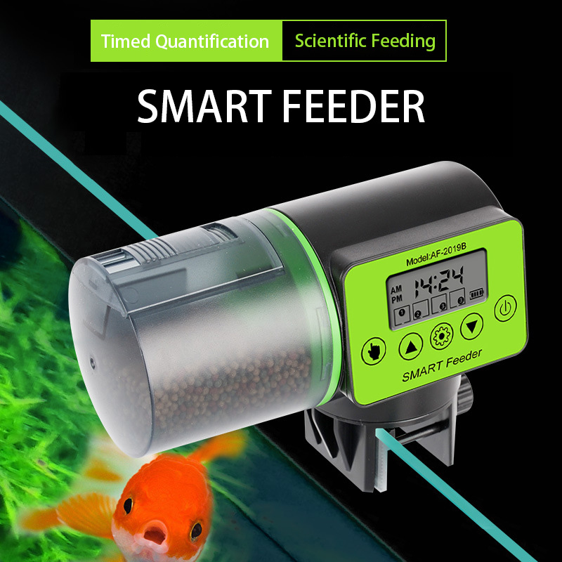 Fishing Line Dispenser - เครื่องจ่ายอาหารตู้ปลาดิจิตอลแบบ pemberi Makan Ikan otomatis เวลาอัจฉริยะเครื่องมือให้อาหารปลาไฟฟ้าสำหรับเต่า