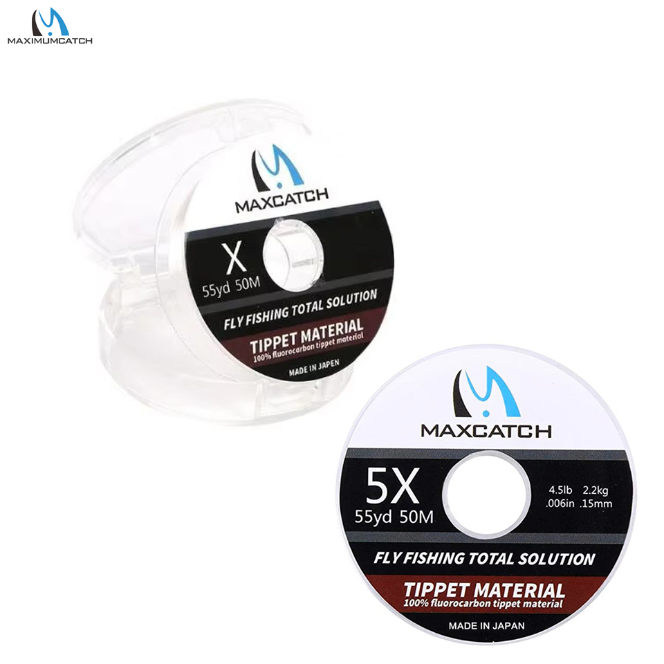 Fluorocarbon Line - สายฟลูออโรคาร์บอน MAXCATCH 1 ชิ้น/2 ชิ้น ความยาว