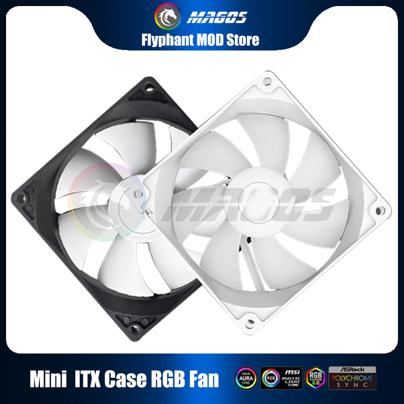 Mini ITX กรณี ARGB พัดลม 8 ซม. - Fly Line บทวิจารณ์และราคา