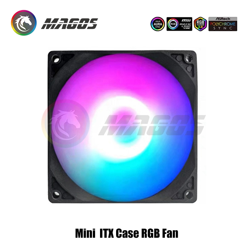 Mini ITX กรณี ARGB พัดลม 8 ซม. - Fly Line บทวิจารณ์และราคา