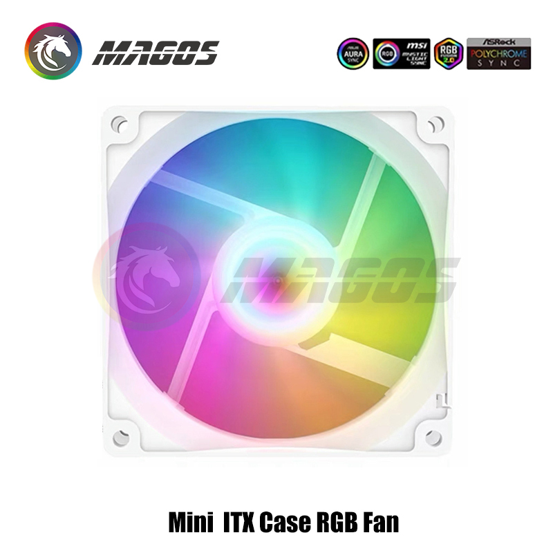 Mini ITX กรณี ARGB พัดลม 8 ซม. - Fly Line บทวิจารณ์และราคา