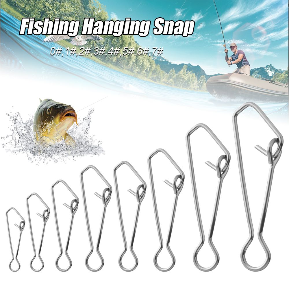 50ชิ้น/แพ็ค Fast คลิปล็อคตะขอต - Saltwater Line บทวิจารณ์และราคา