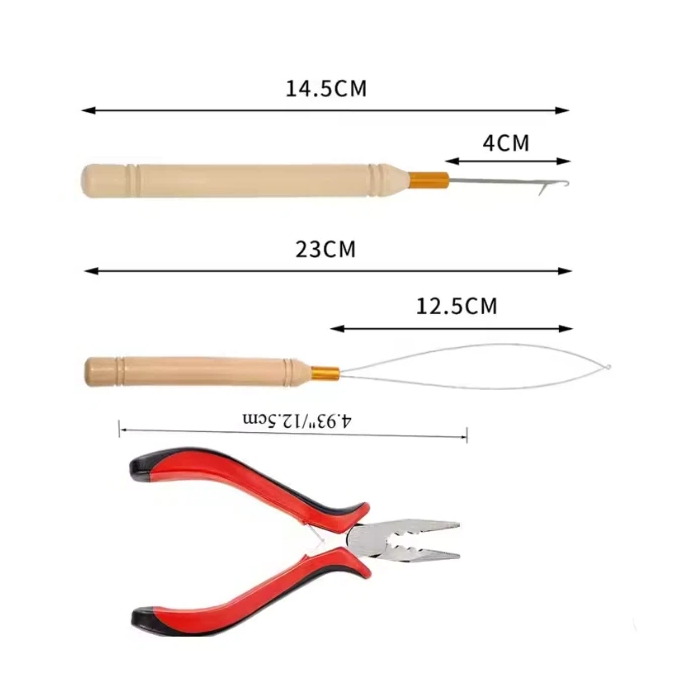 ชุดเครื่องมือติดผมและลูกปัด ปร - Tippet Line บทวิจารณ์และราคา