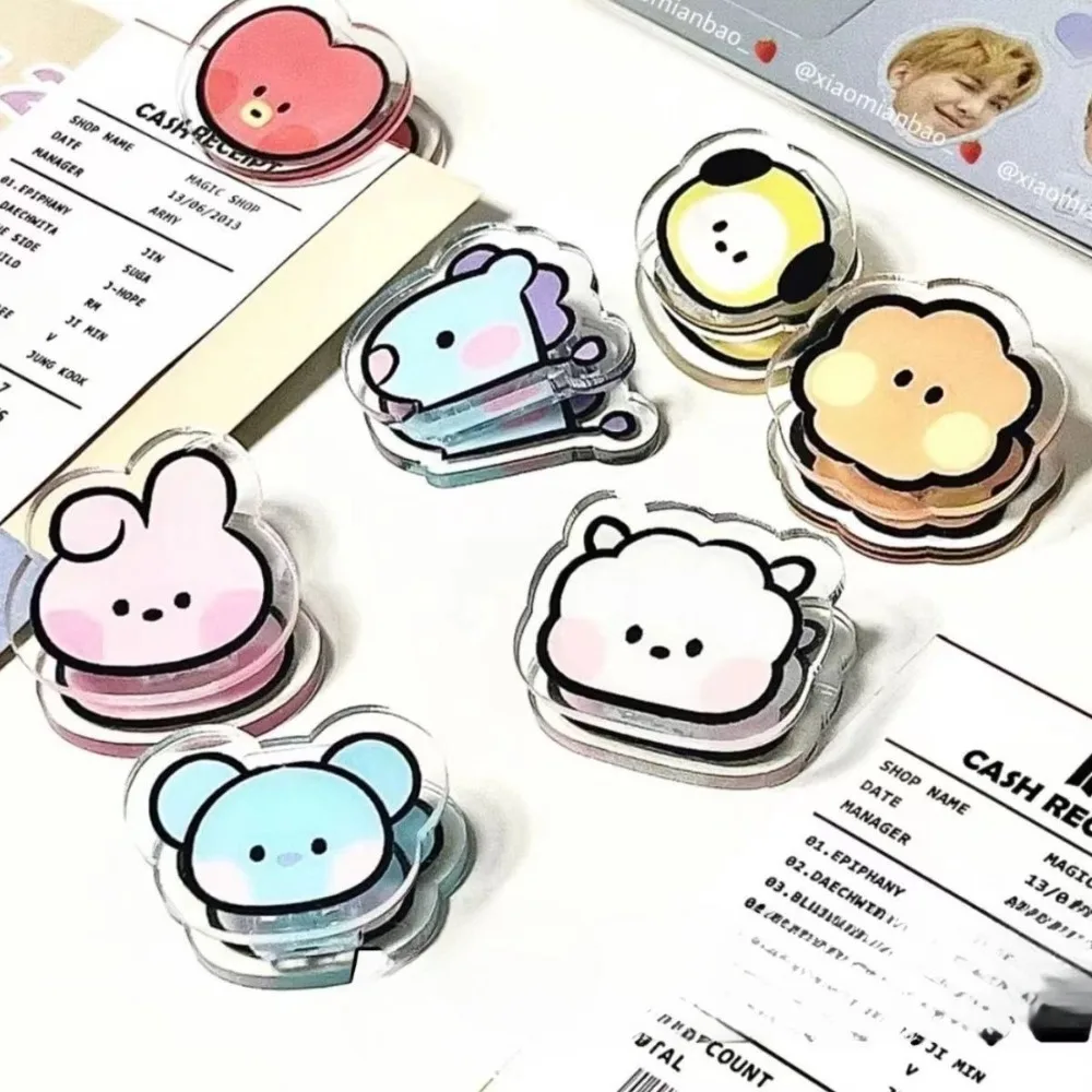 คลิปหนีบกระดาษอะคริลิค BT21 น่ - Tippet Line บทวิจารณ์และราคา