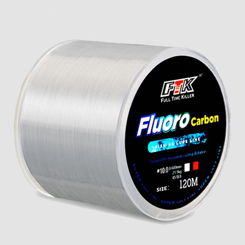 120M สายตกปลา 0.14 มม.-0.6 มม. - Fluorocarbon Line บทวิจารณ์และราคา