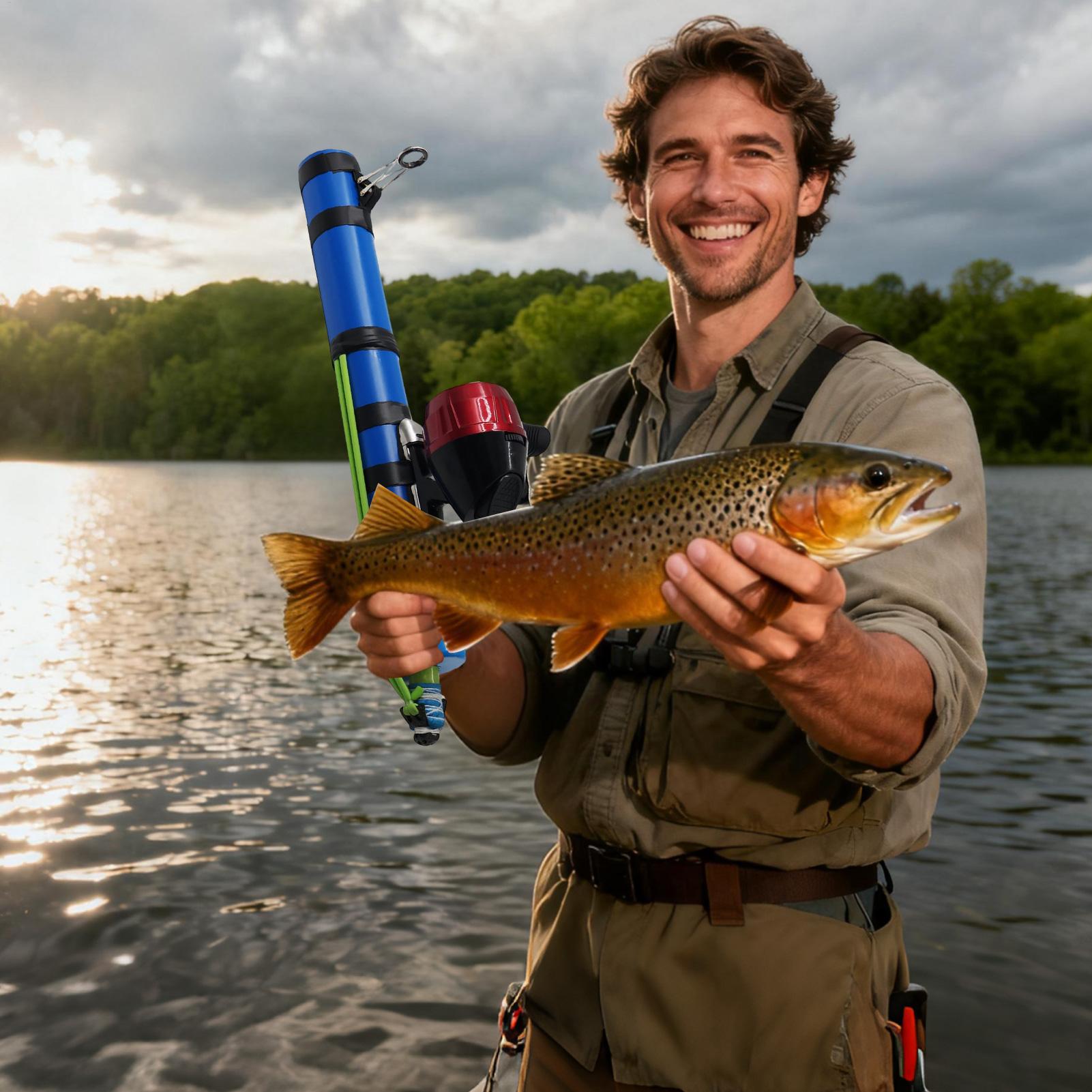 คันเบ็ดแบบหนังสติ๊ก ดีไซน์กะทั - Fishing Line Spooler บทวิจารณ์และราคา