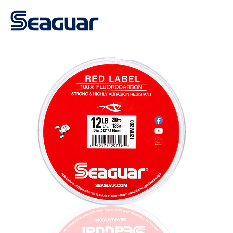 SEAGUAR Red Label 160M/183M 10 - Fluorocarbon Line บทวิจารณ์และราคา