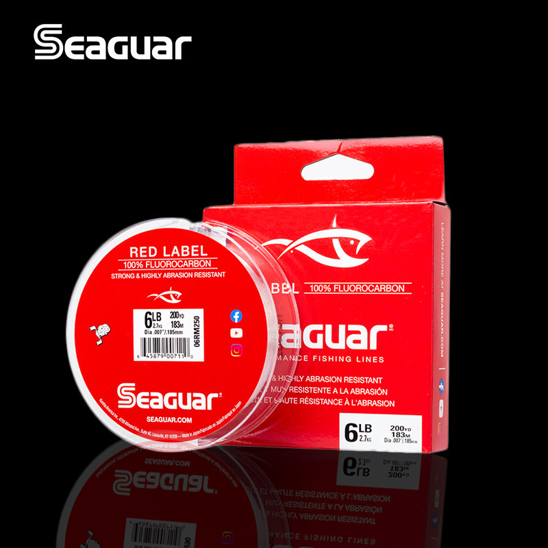 SEAGUAR Red Label 160M/183M 10 - Fluorocarbon Line บทวิจารณ์และราคา