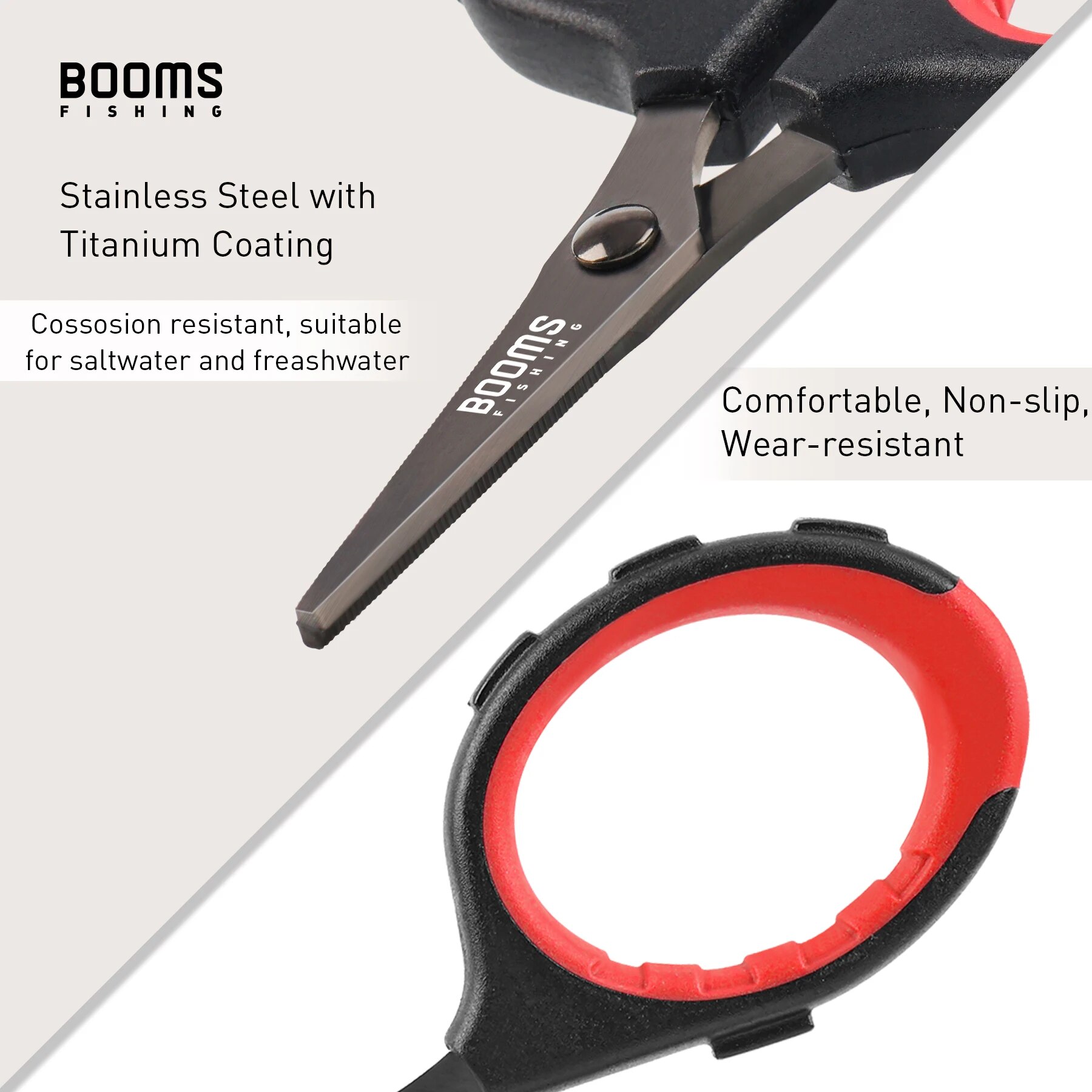 Booms กรรไกรตัดลวด S05ตกปลา, ก - Fishing Line Cutter บทวิจารณ์และราคา