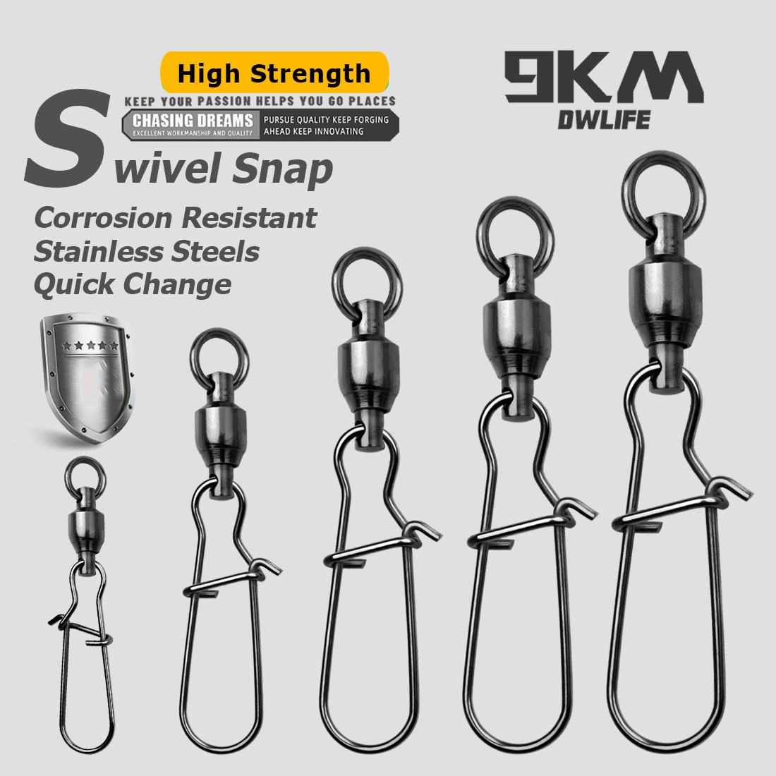 ตัวเชื่อมสายเบ็ดตกปลาแบบหมุนได - Saltwater Line บทวิจารณ์และราคา