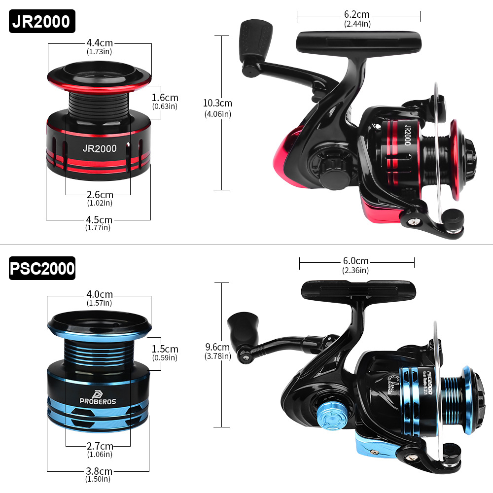 รอกตกปลาโลหะแบบหมุน รุ่น 2000  - Ice Fishing Line บทวิจารณ์และราคา