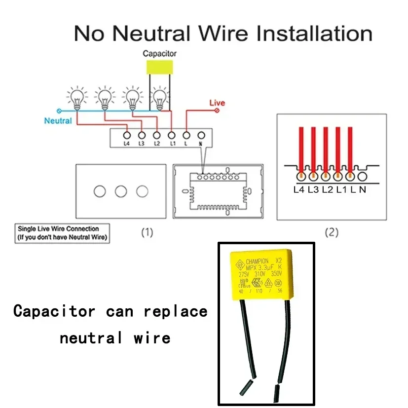 ตัวเก็บประจุฟิล์มโพรพิลีน3.3uF - Copolymer Line บทวิจารณ์และราคา
