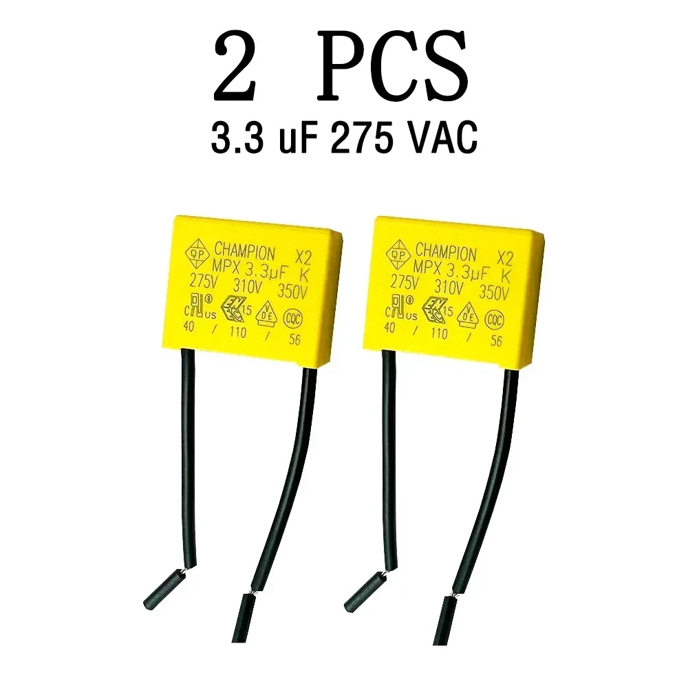 ตัวเก็บประจุฟิล์มโพรพิลีน3.3uF - Copolymer Line บทวิจารณ์และราคา