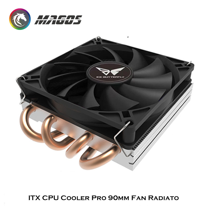 ITX พัดลมคูลเลอร์โปร90มม. สีขา - Fly Line บทวิจารณ์และราคา