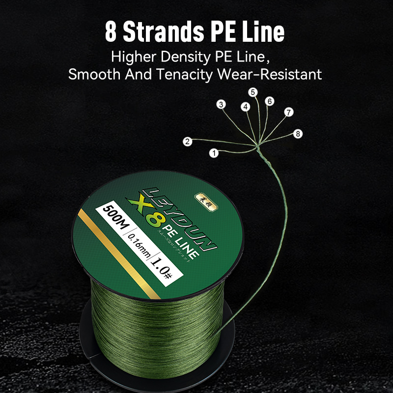 สายตกปลา LEYDUN 500ม. รุ่นใหม่ - Copolymer Line บทวิจารณ์และราคา