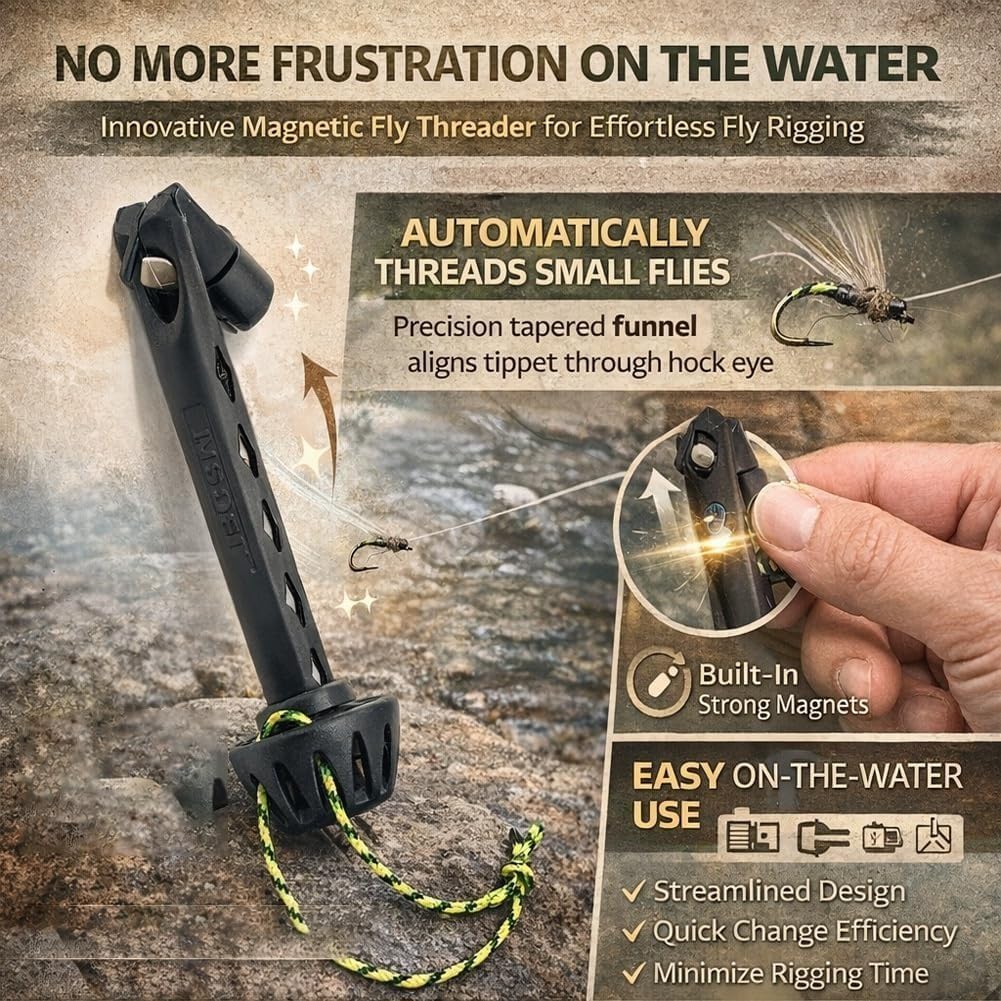 เครื่องมือร้อยสายแม่เหล็กแบบพก - Fishing Line Winder บทวิจารณ์และราคา