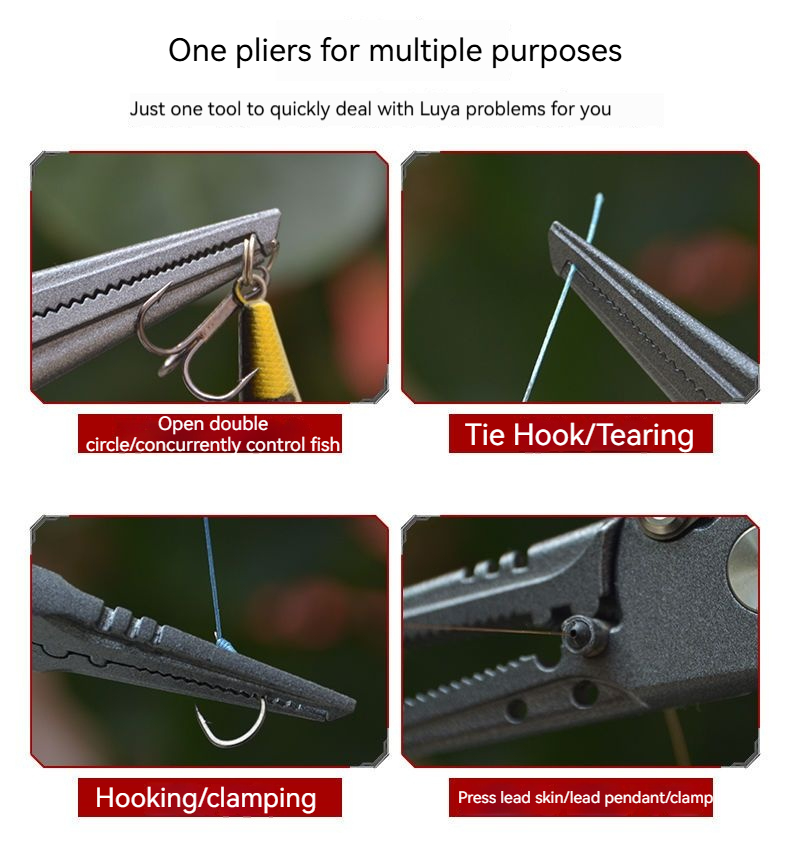 Luya คีมตัดอเนกประสงค์มีความแม - Fishing Line Cutter บทวิจารณ์และราคา
