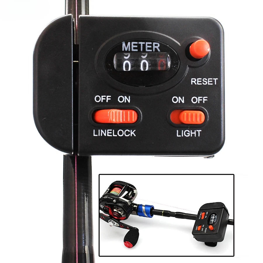 เครื่องวัดความลึกแบบดิจิตอลสำห - Ice Fishing Line บทวิจารณ์และราคา