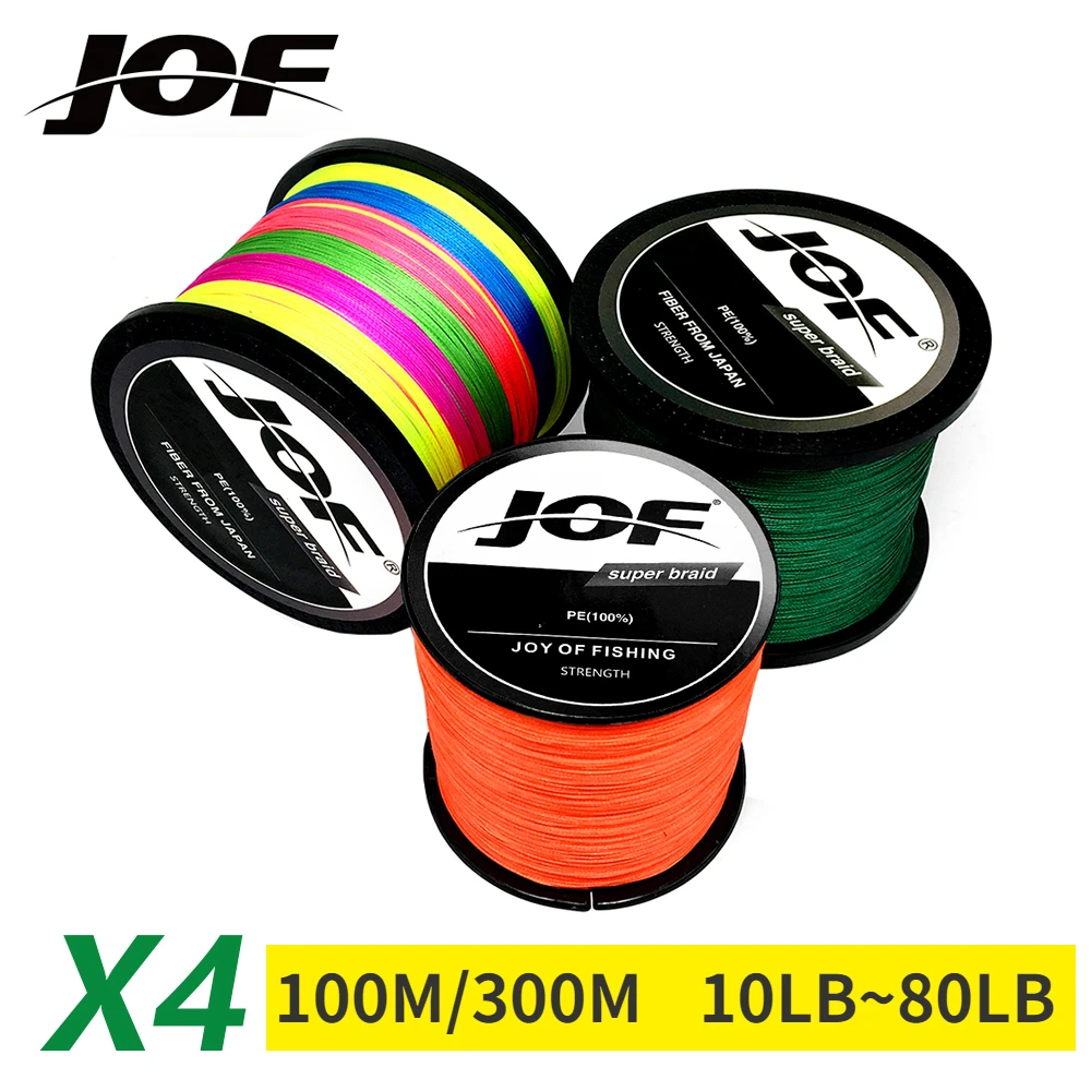 Jof senar pancing PE ถัก X4ยาว - Copolymer Line บทวิจารณ์และราคา