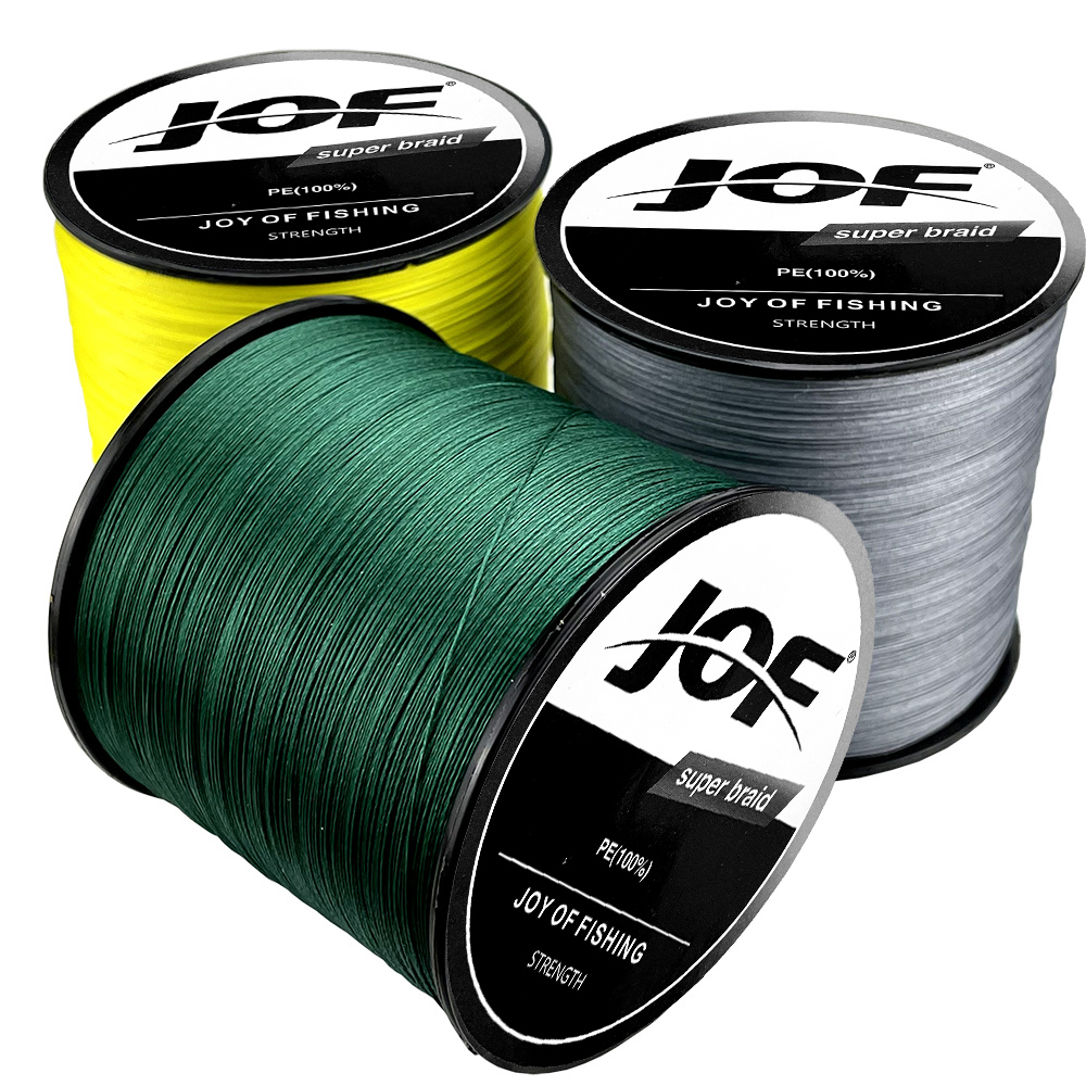 Jof senar pancing PE ถัก X4ยาว - Copolymer Line บทวิจารณ์และราคา