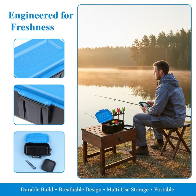 กล่องใส่เหยื่อตกปลาแบบพกพา กล่ - Fishing Line Box บทวิจารณ์และราคา