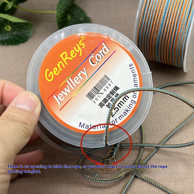 10 M/ม้วน 2.5 มม.ทูโทนสีถักผ้า - Braided Line บทวิจารณ์และราคา