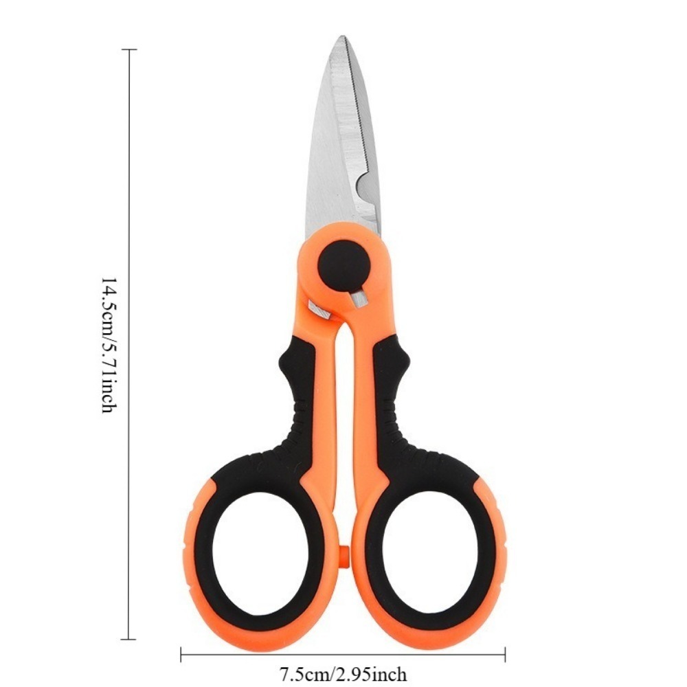กรรไกรตกปลาแบบมีปลอก 1 ชิ้น ทำ - Fishing Line Cutter บทวิจารณ์และราคา