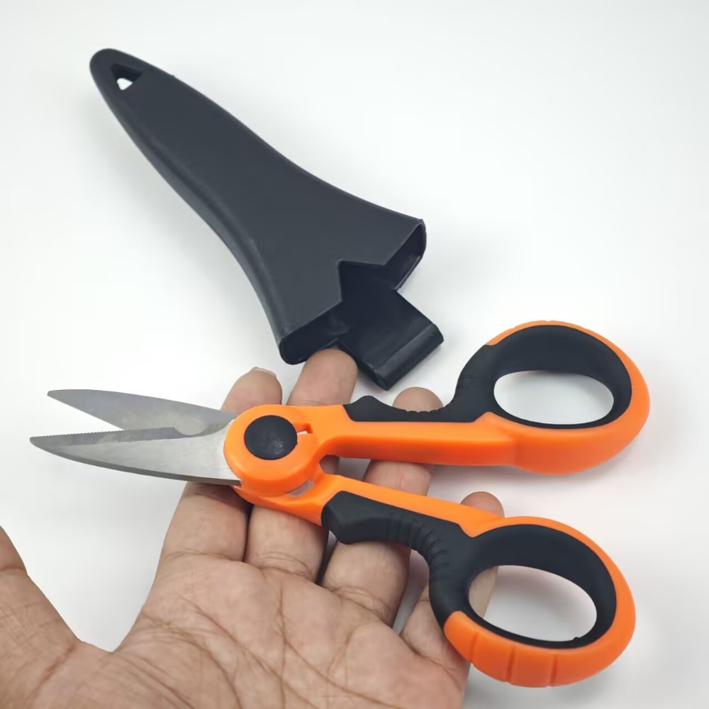 กรรไกรตกปลาแบบมีปลอก 1 ชิ้น ทำ - Fishing Line Cutter บทวิจารณ์และราคา