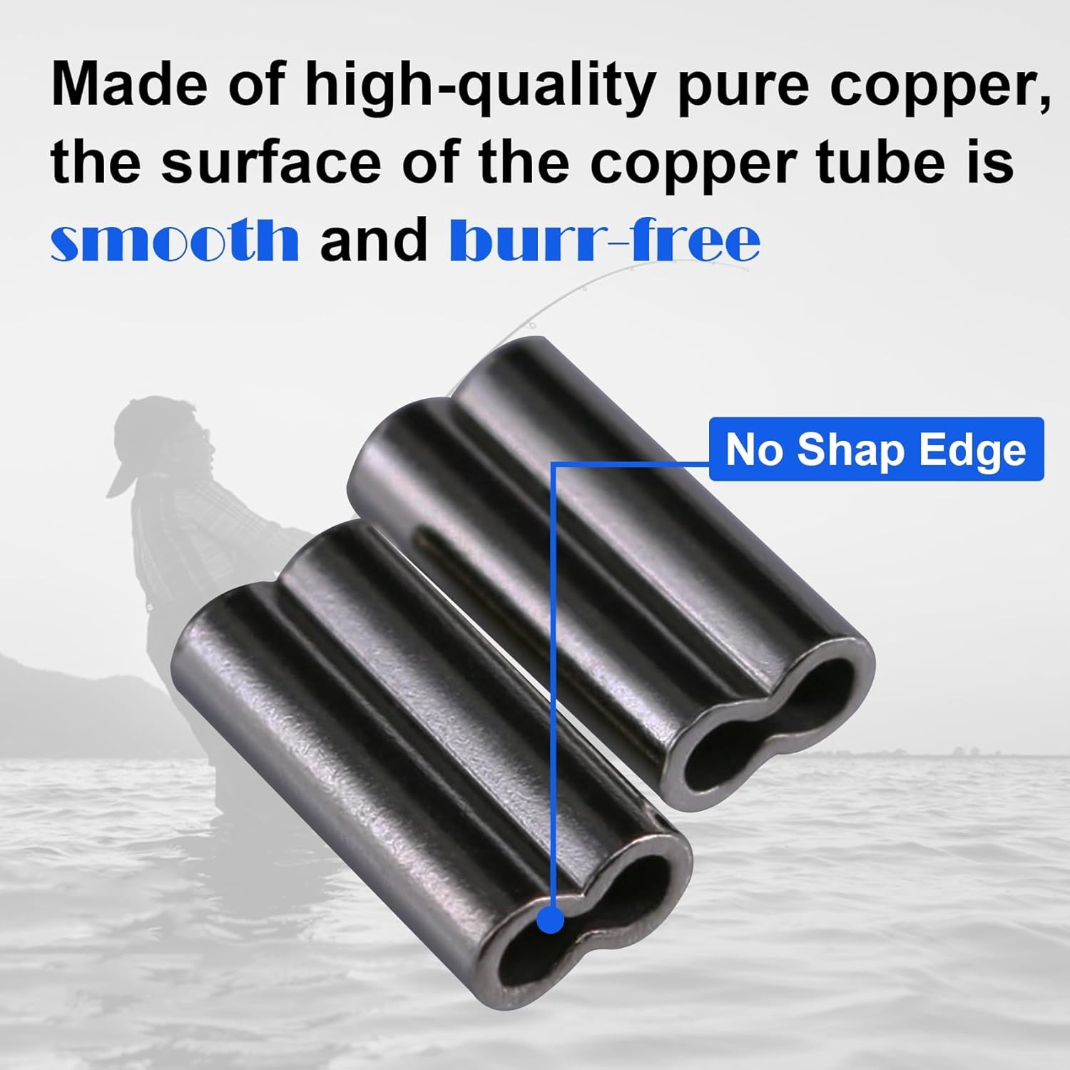 ทองแดง Double Barrel CRIMP Sle - Leader Line บทวิจารณ์และราคา
