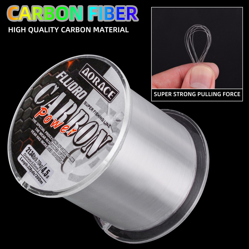 สายเอ็นตกปลา Aorace 300M ฟลูออ - Fluorocarbon Line บทวิจารณ์และราคา