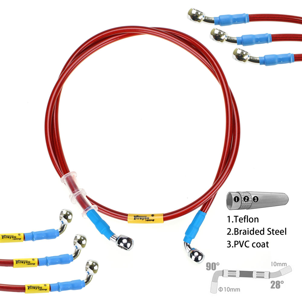 สายเบรคไฮดรอลิก DOT Line ขนาด  - Braided Line บทวิจารณ์และราคา