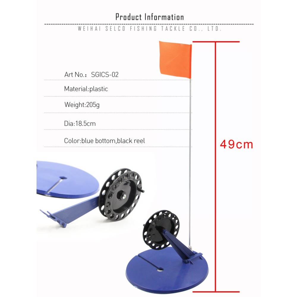 แท่นตกปลาน้ำแข็งอัตโนมัติ 1 ชิ - Ice Fishing Line บทวิจารณ์และราคา