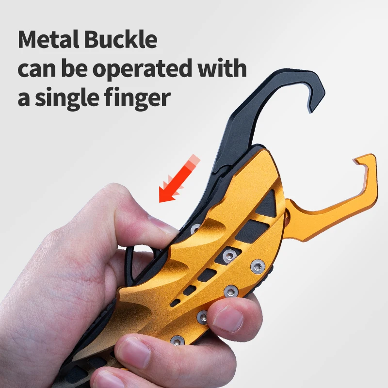 อลูมิเนียมพับได้ตกปลาคีม Grip  - Fishing Line Cutter บทวิจารณ์และราคา