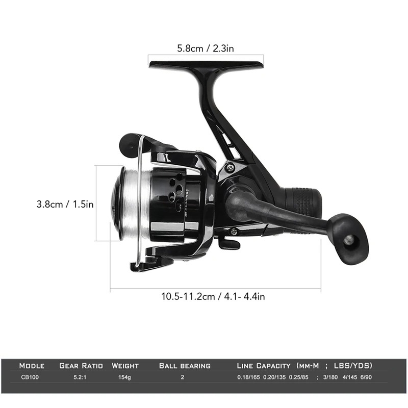 ชุดคันเบ็ดตกปลา BRAVMAK 2.1/2. - Fishing Line Spooler บทวิจารณ์และราคา