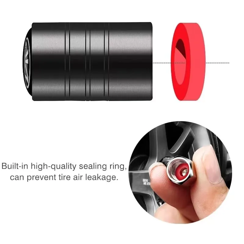 4 ชิ้นจัดแต่งทรงผมรถ 3D อลูมิเ - Tippet Line บทวิจารณ์และราคา