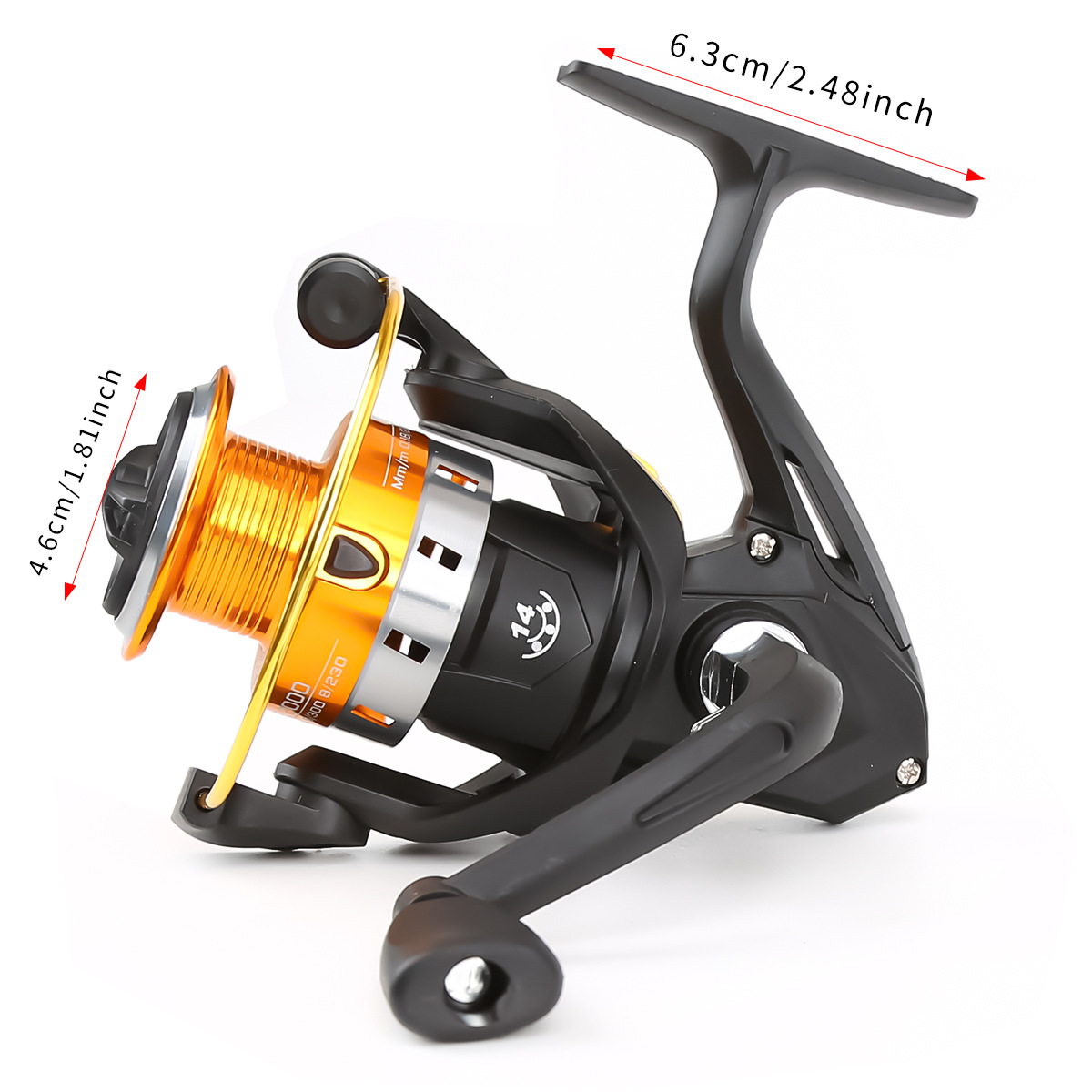 รอกตกปลาแบบสปินนิ่งพร้อมแกนโลห - Ice Fishing Line บทวิจารณ์และราคา